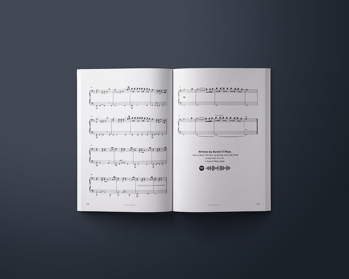 Daniel O'Rhys - Sheet Music for Piano (13 Pieces / PDF Download)
