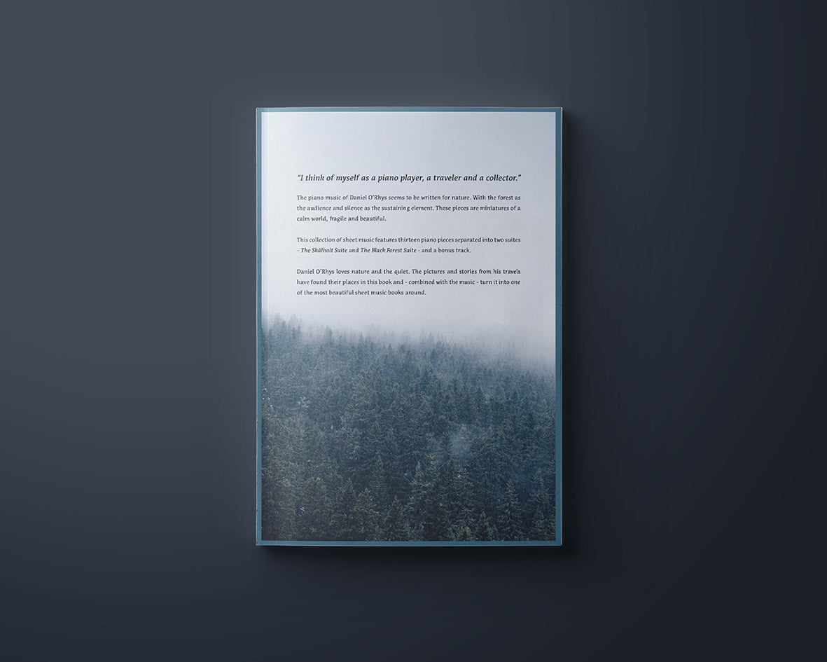 Daniel O'Rhys - Sheet Music for Piano (13 Pieces / PDF Download)